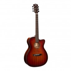 CORT CORE SERIES OM STYLE ALL SOLID ACOUSTIC ELECTRIC - BLACKWOOD