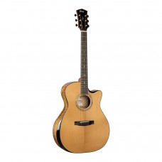 CORT GOLD SERIES GOLD EDGE LIMITED EDITION ALL SOLID ACOUSTIC ELECTRIC GUITAR WITH CASE