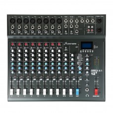 STUDIOMASTER CLUB XS12+ MIXER WITH USB/SD RECORD & PLAYBACK