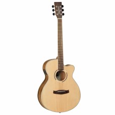 TANGLEWOOD DISCOVERY SUPER FOLK NATURAL PW W/CUTAWAY AND EQ 