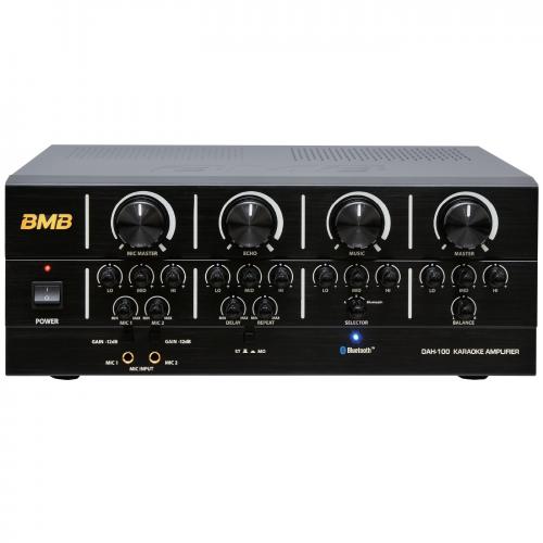 BMB DAH-100 100W 2-CHANNEL AMPLIFIER MIXER WITH BLUETOOTH